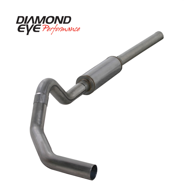 Dodge Cummins 3500 Performance Exhaust - Diamond Eye Performance - Cat Back Single SS - `04-`07
